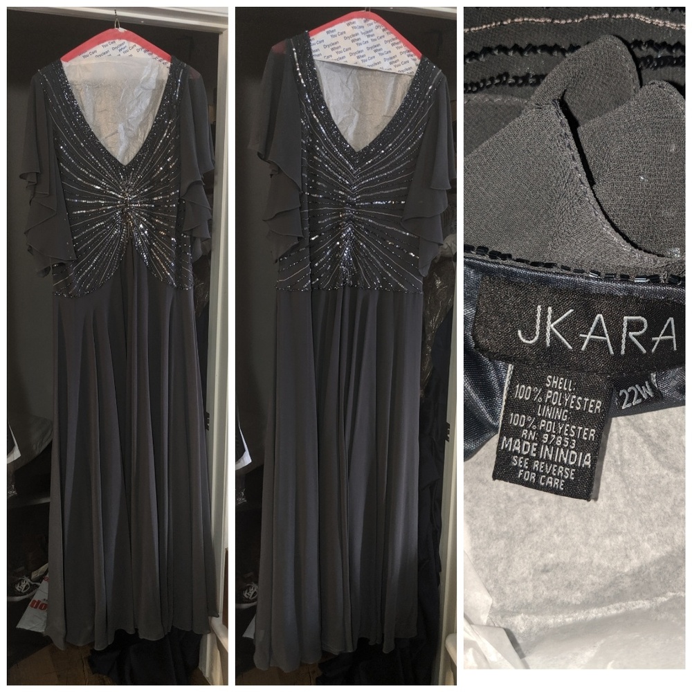Dark Grey Dress